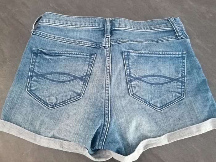 Short en jean fille taille 14ans Abercrombie - photo numéro 3