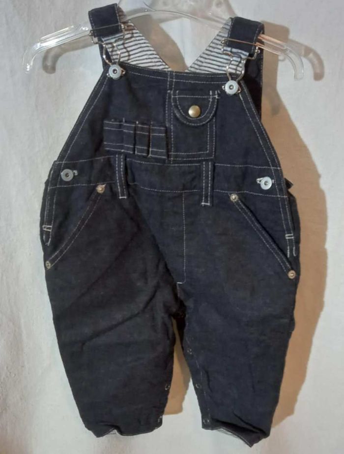 salopette noire Petit Boy