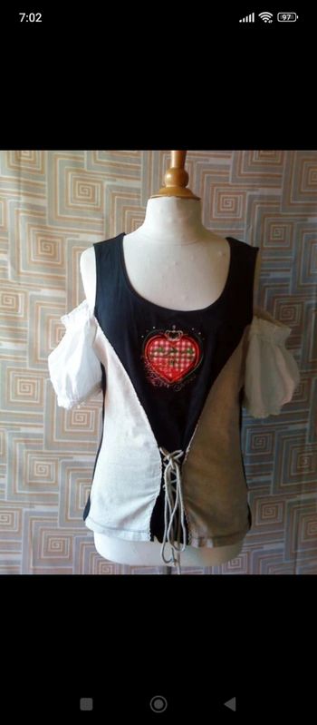 corsage raffiné vintage 