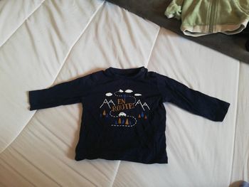 Haut manches longues 9 mois