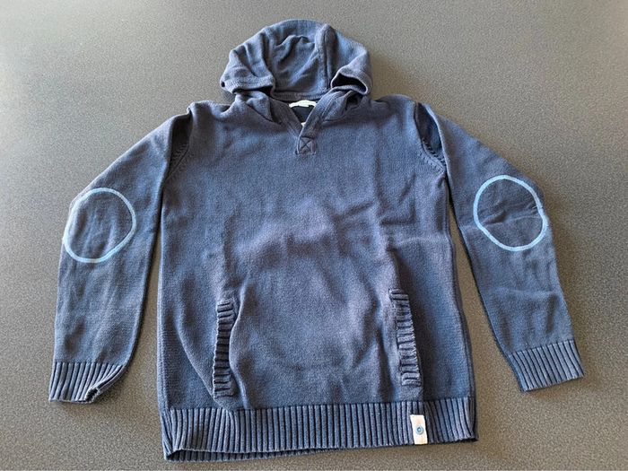 Pull bleu Vertbaudet taille 10 ans