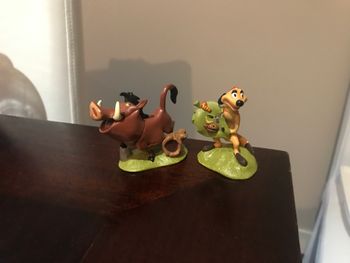 Figurine timon et pumbaa le roi lion