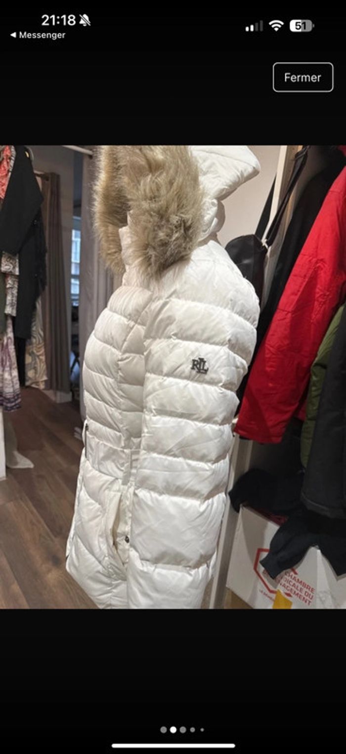 Doudoune mi longue Ralph Lauren XS - photo numéro 2