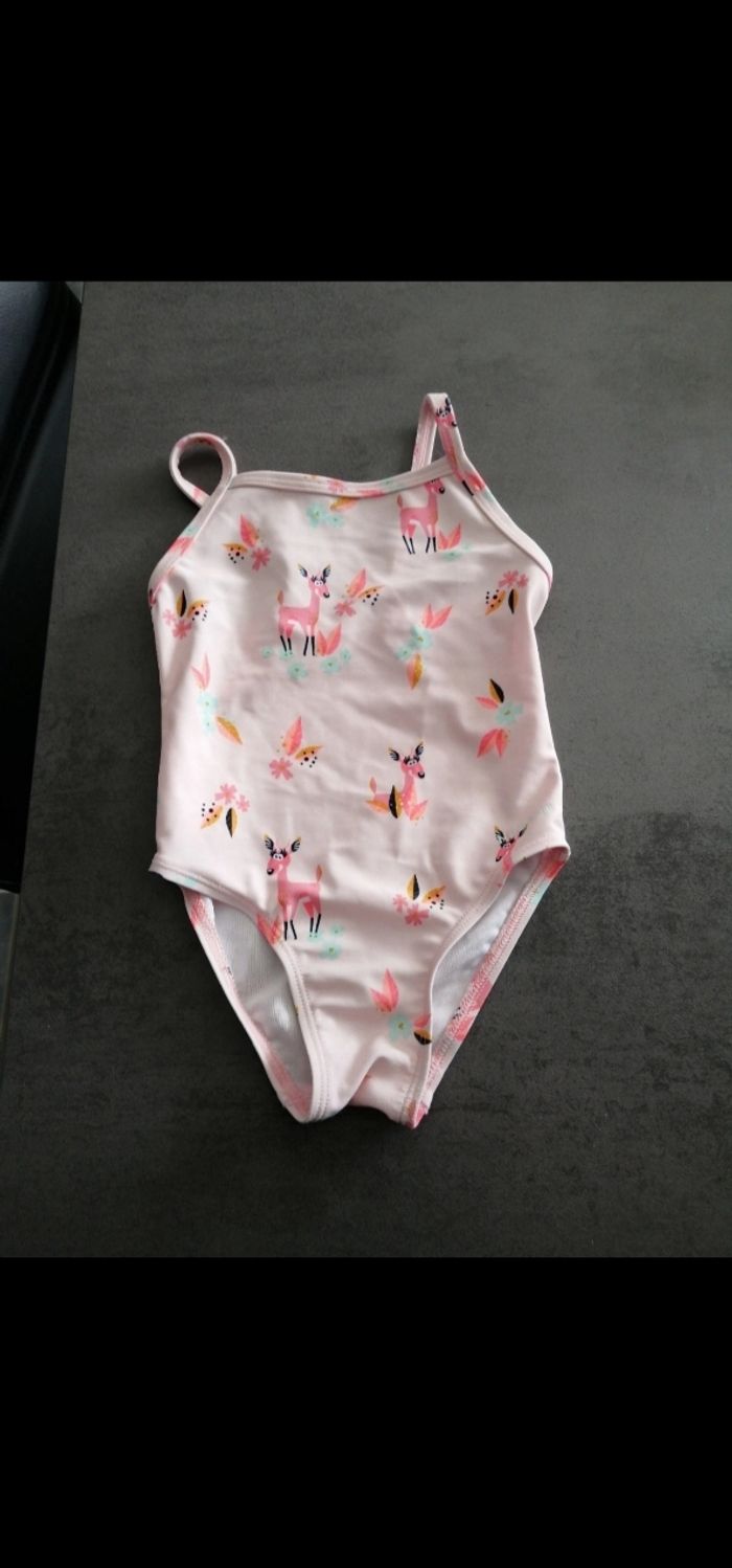 Maillot de bain fille 12-18 mois