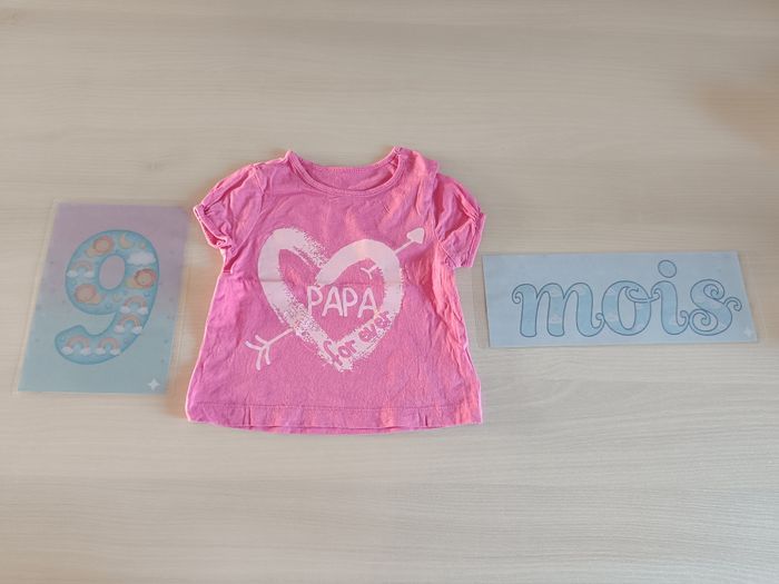 t-shirt 9 mois