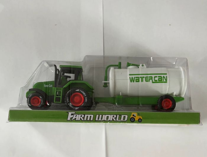 Jouet tracteur avec citerne - photo numéro 2