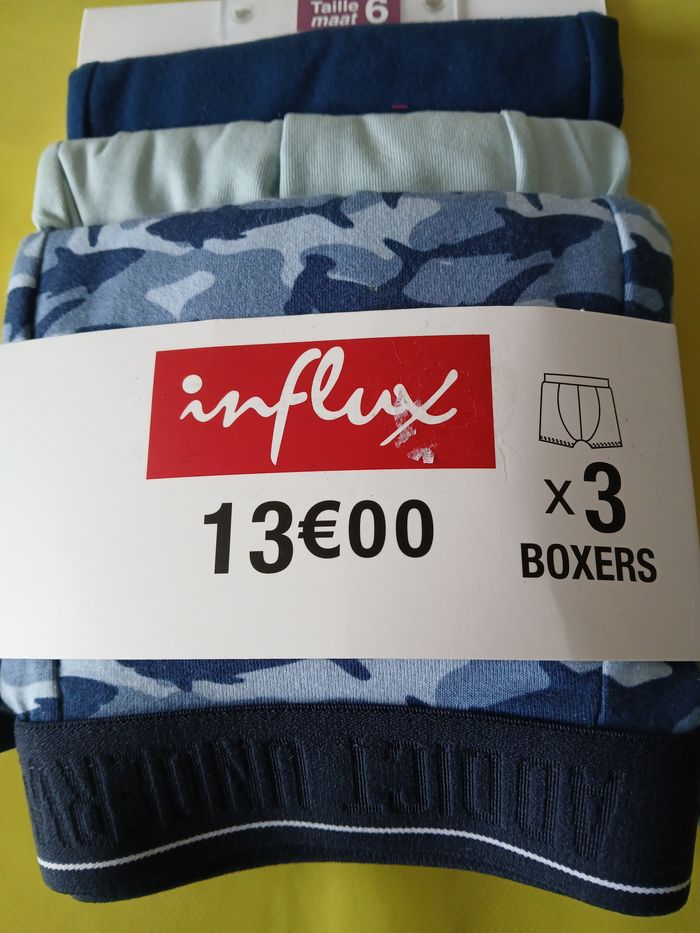 lot de trois boxers homme XXL influx - photo numéro 3