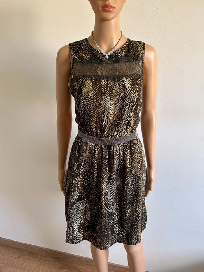 Robe imprimée sans manches Morgan taille 36 excellent état