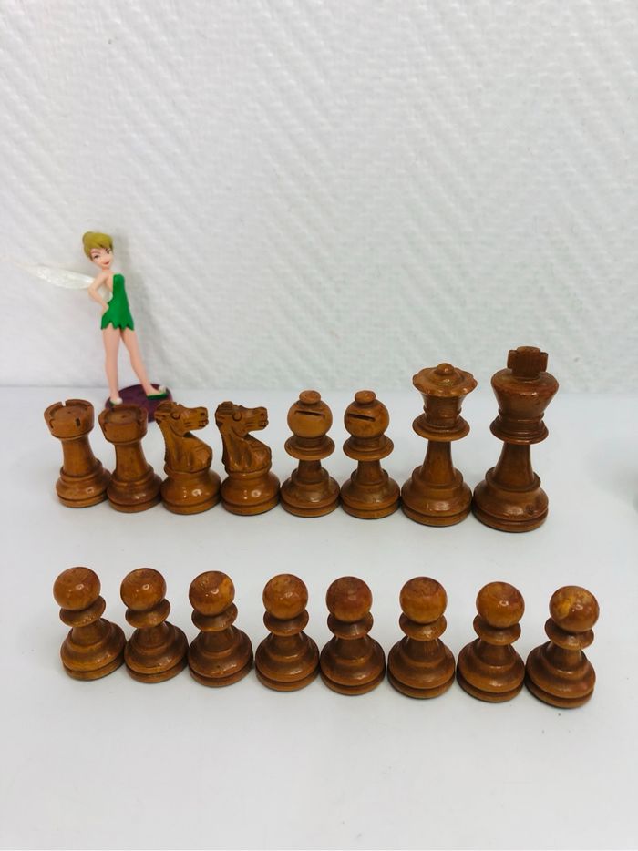 Pièces d’échecs Lardy plombées feutrées - photo numéro 8