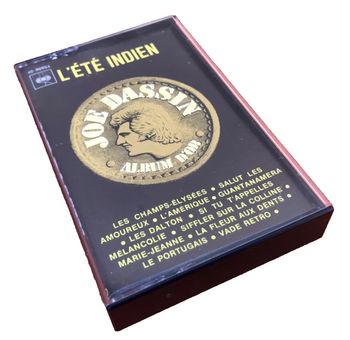 Cassette audio Joe Dassin L' été Indien (1975) Album d' or CBS 80954
