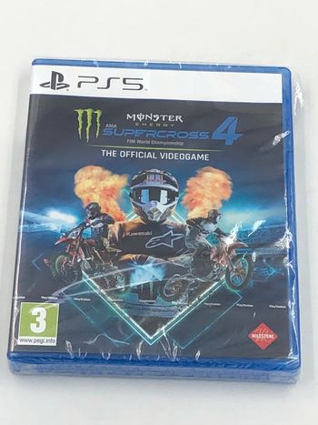 Jeu vidéo Monster Energy Supercross 4 World Championship sur PS5