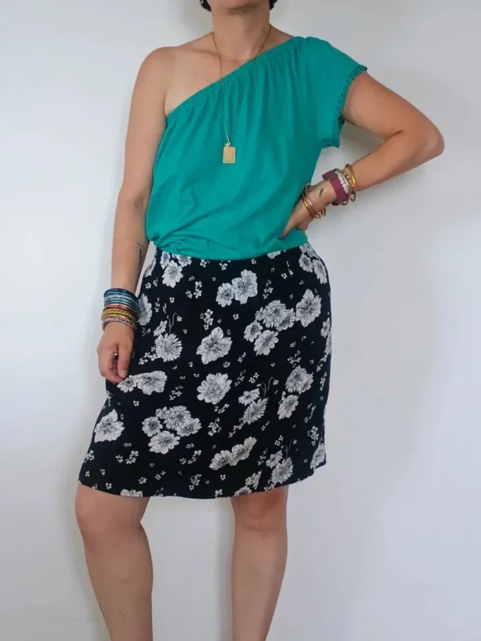 tunique turquoise M creeks