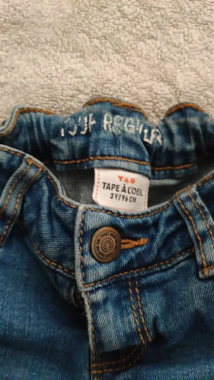 Pantalon tape à l'oeil 3 ans - photo numéro 3