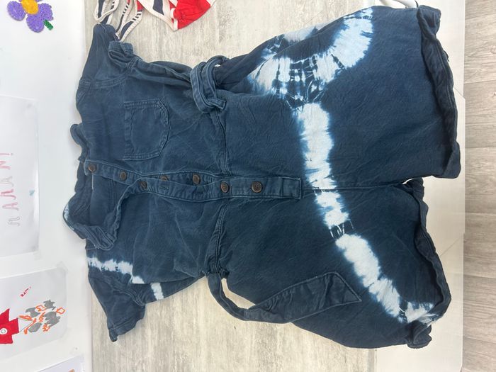 lot 4 vêtements fille 16 ans chemise salopette robe tunique pull capuche - photo numéro 3