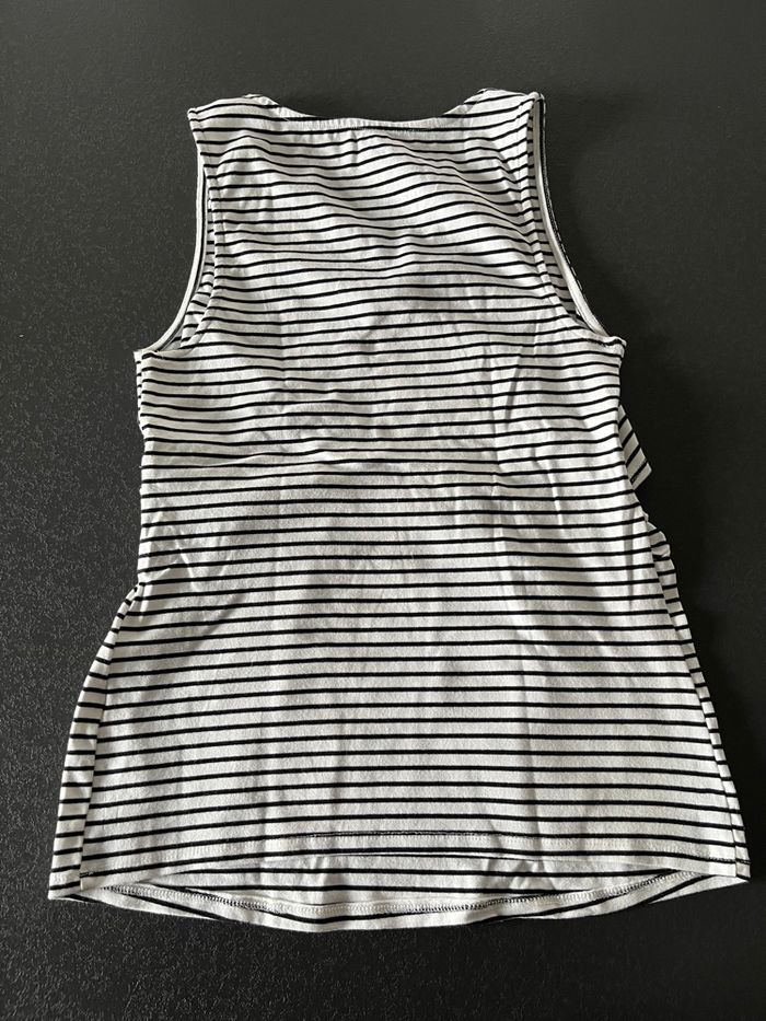 Tee shirt marinière de grossesse et allaitement - photo numéro 2