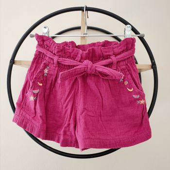 6 ans short été brodé Tissaïa 
