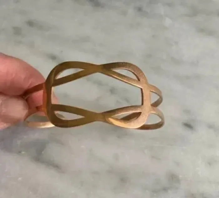 Bracelet femme doré rose acier inoxydable