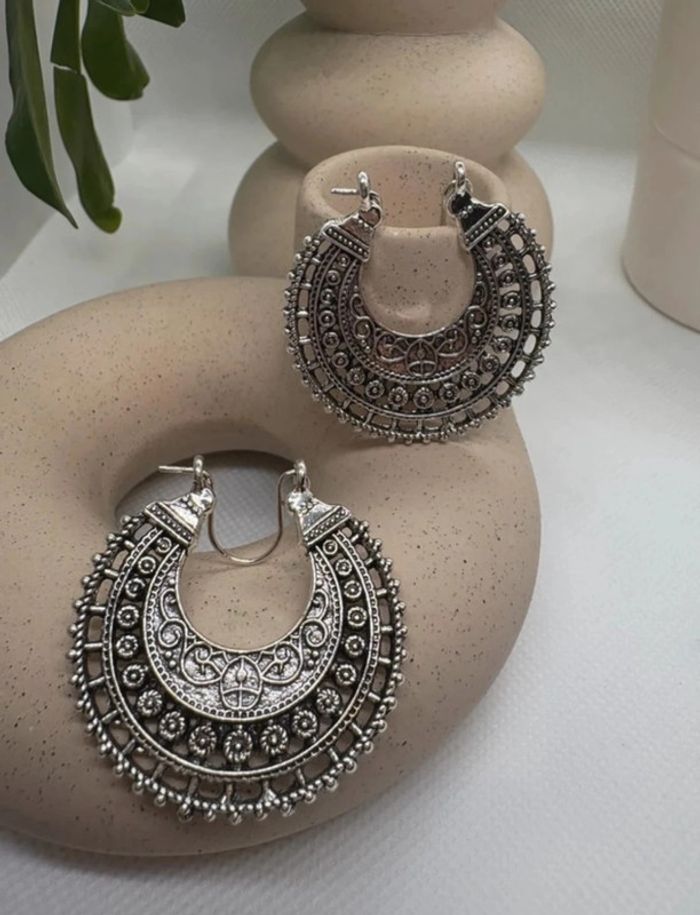 Boucle d'oreille style boheme