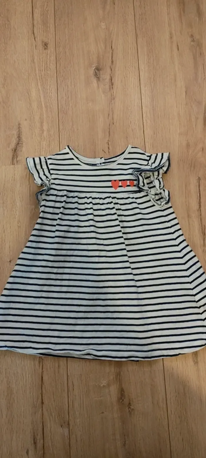 Robe marinière 3 ans