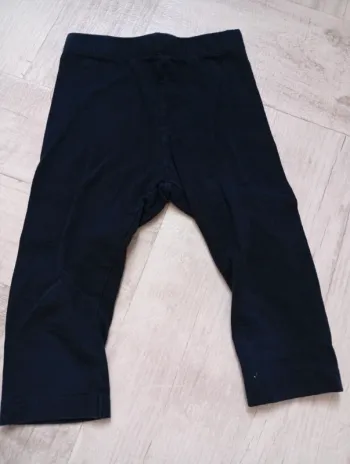 Pantacourt legging bleu marine 4 ans