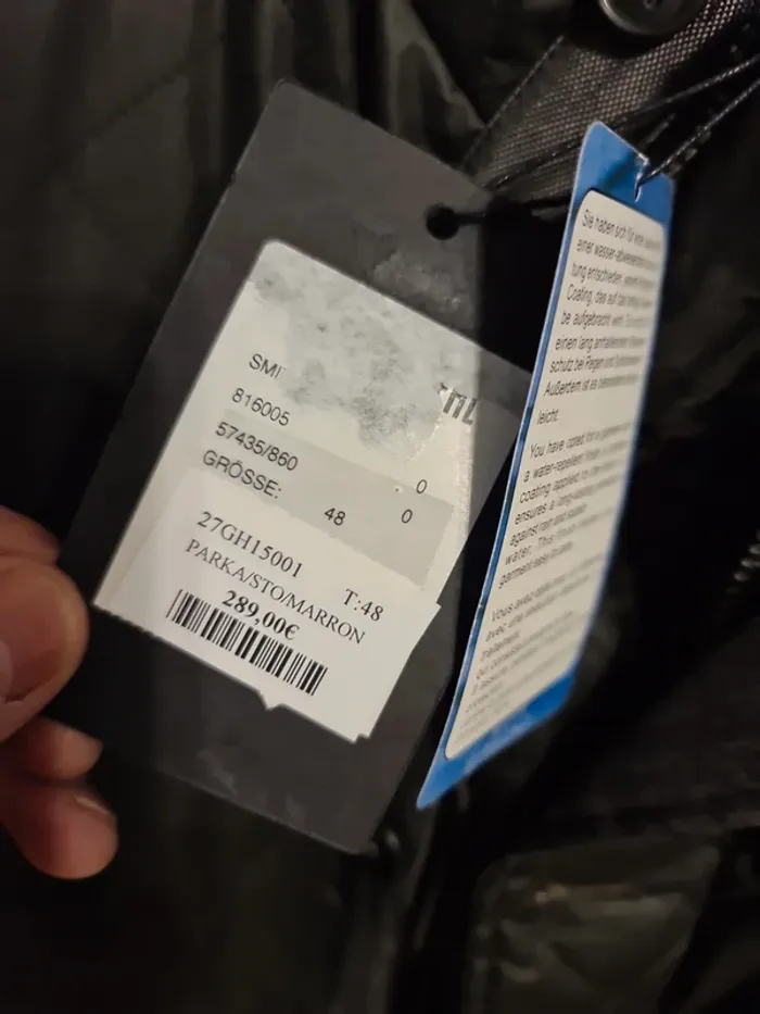 Blouson mi long matelassé anglais impermeable - photo numéro 5