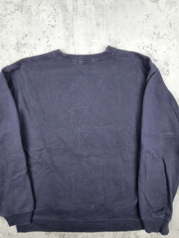 Sweat bleu marine Lands' End avec patch brodé  – Taille L Homme (mesures en photos) - photo numéro 4