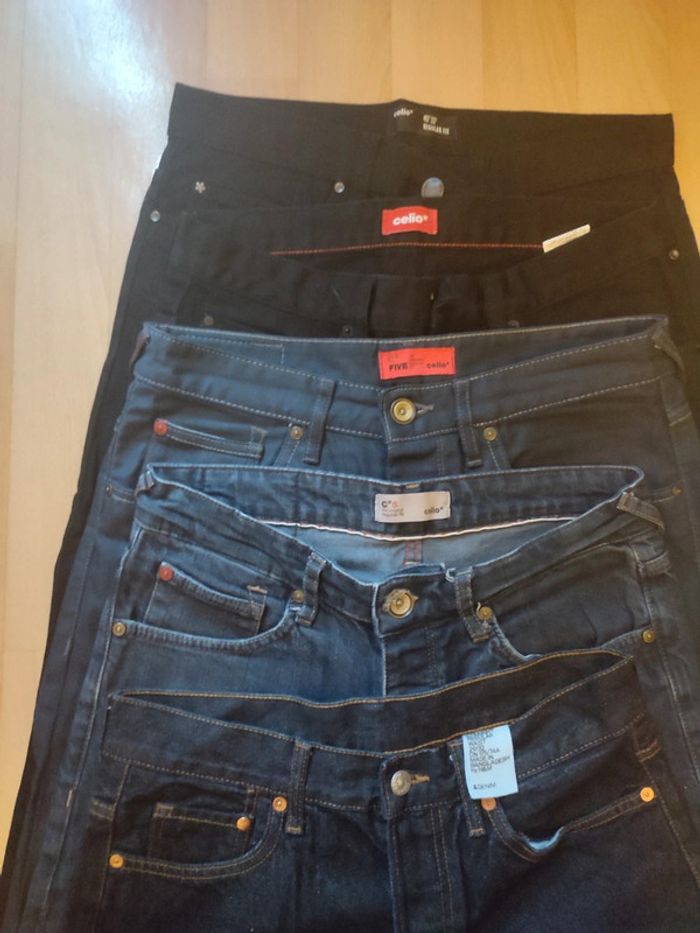 Lot jeans homme taille 40 - photo numéro 3