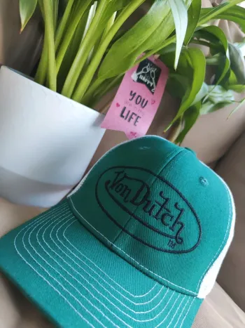 Casquette Trucker Von Dutch verte