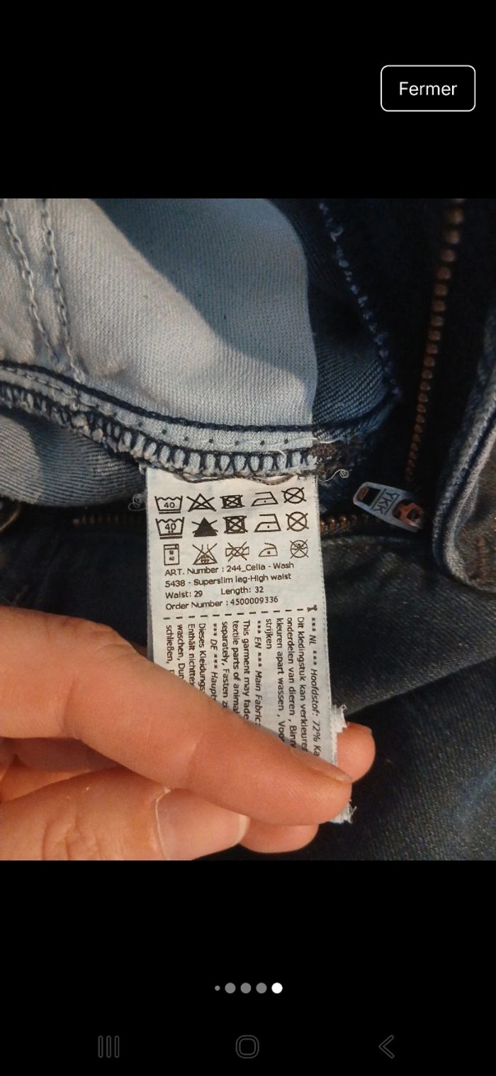 Jean femme "garcia jeans" - photo numéro 7