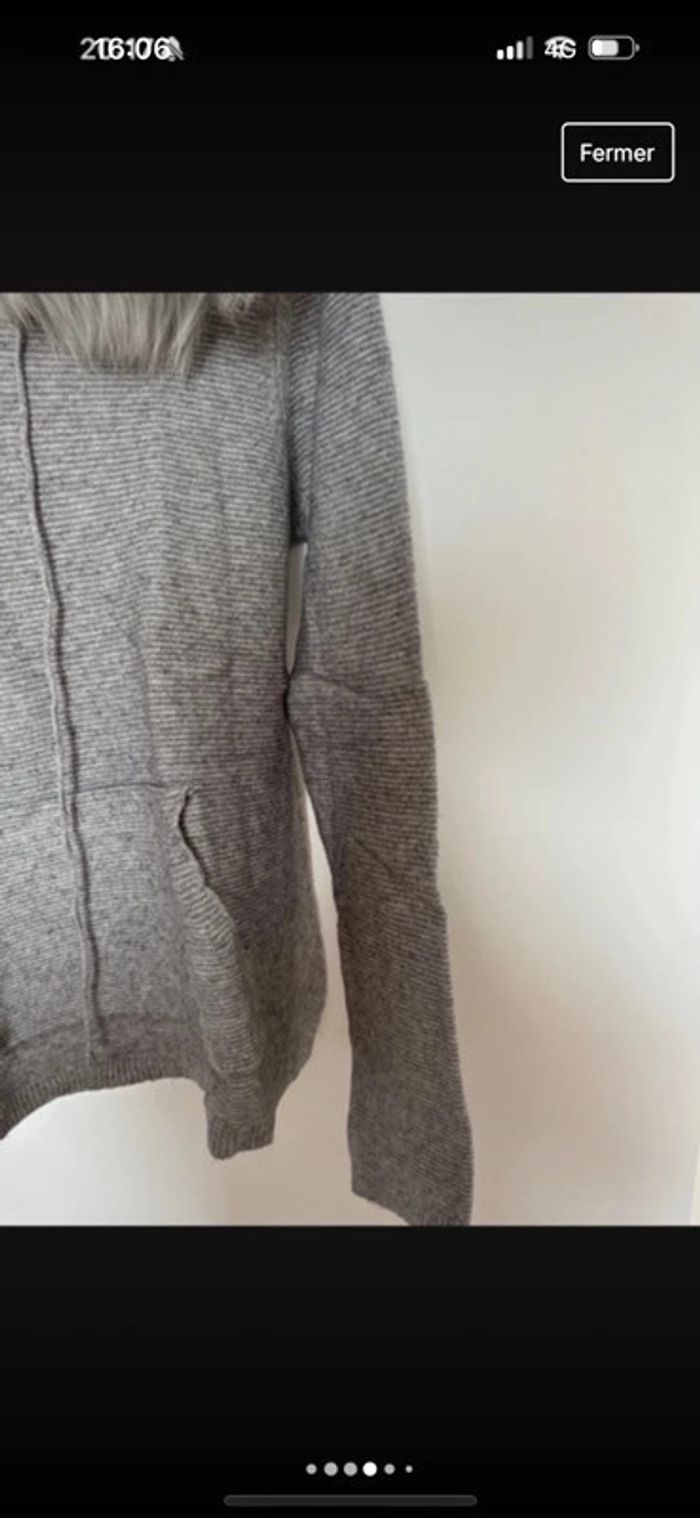 Pull à capuche amovible - photo numéro 4
