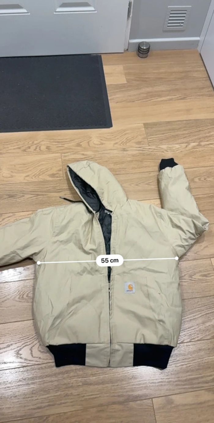 Carhartt Blouson Veste type aviateur L – beige / noir classique - photo numéro 9