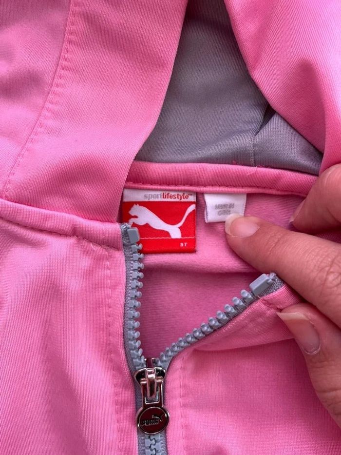 Veste puma rose - photo numéro 2