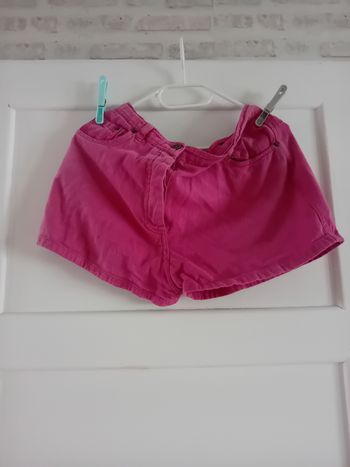 Short rose fuchsia
