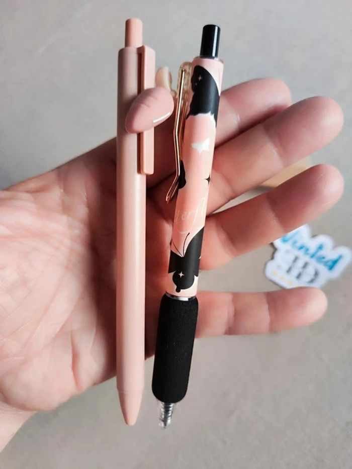 Lot de 2 stylos gel rétractables - photo numéro 3