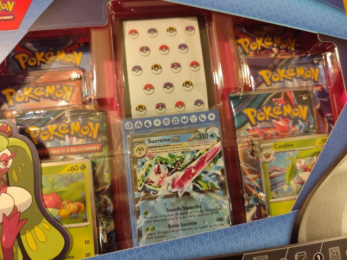 Lot coffrets collection premium cartes Pokémon Dracaufeu Sucreine ex - photo numéro 6
