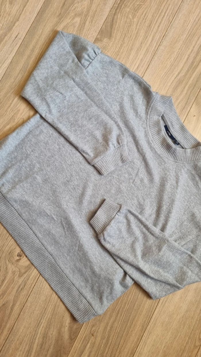 Pull tout doux léger Kiabi gris M mais plus 40 42 neuf