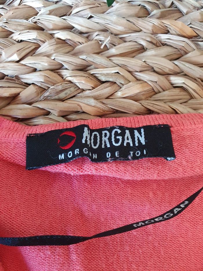 Haut maille Morgan corail - photo numéro 4