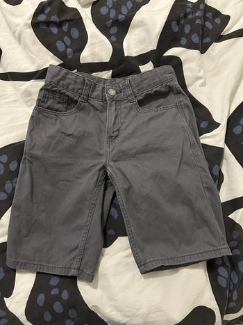 Short gris 9 ans Kiabi