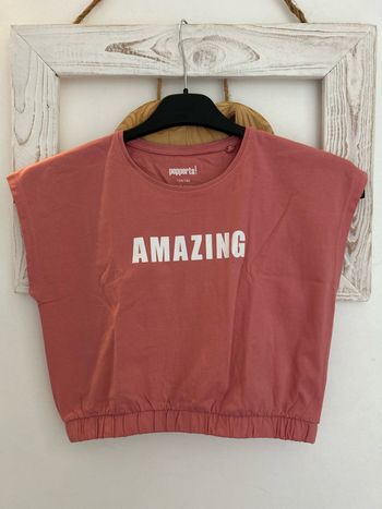 T-shirt manches courtes fille 8/10 ans