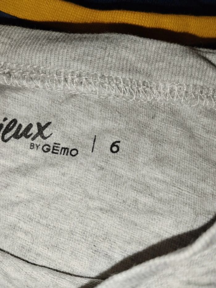 Tee-shirt gris 6ans - photo numéro 2