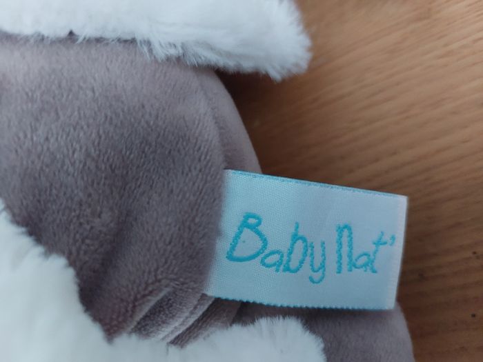 Doudou peluche zoé d'activités Hippopotame - Baby Nat - photo numéro 5