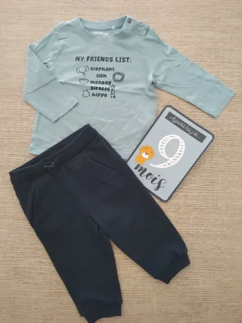 Ensemble 9 mois / 71 cm