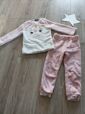 Pyjama 3 ans licorne