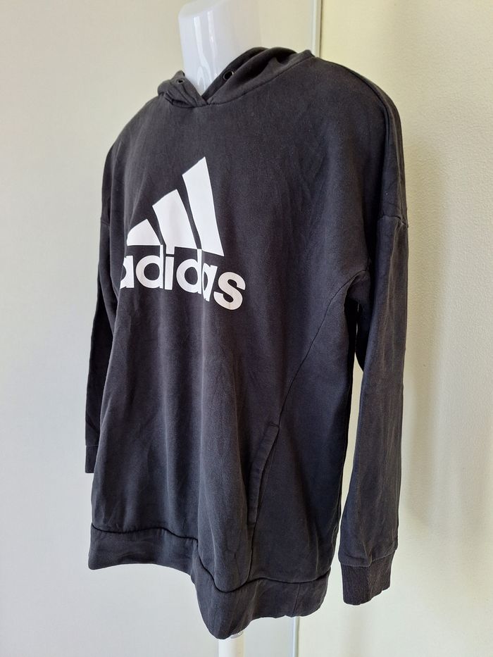 Pull sweat à capuche taille 40-42 Adidas - photo numéro 2