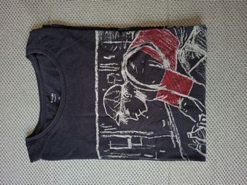 Tee shirt bleu imprimé Kiabi Taille XL