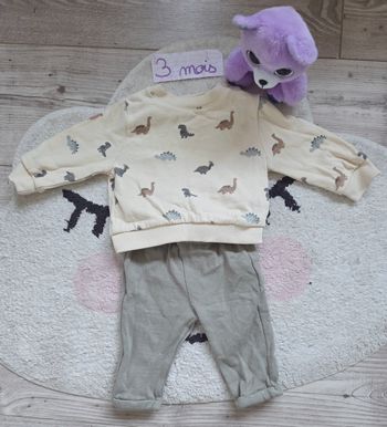 Ensemble bébé garçon 3 mois