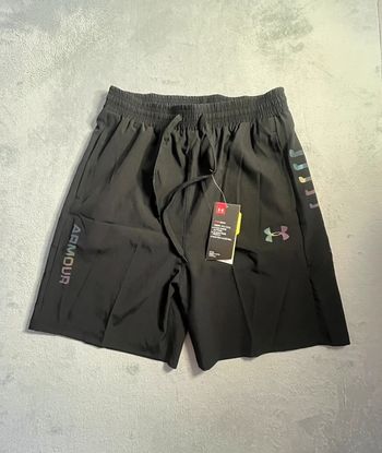 Short Under Armour Reflective Black HeatGear – Taille L