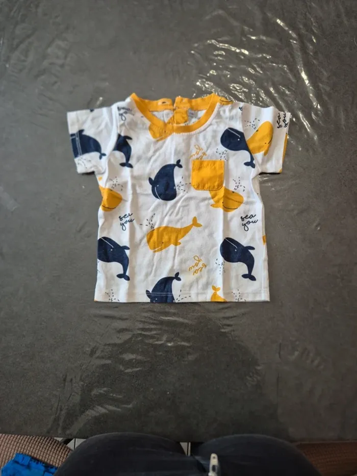 T-shirt baleine été