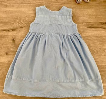 Robe en velour 2 ans