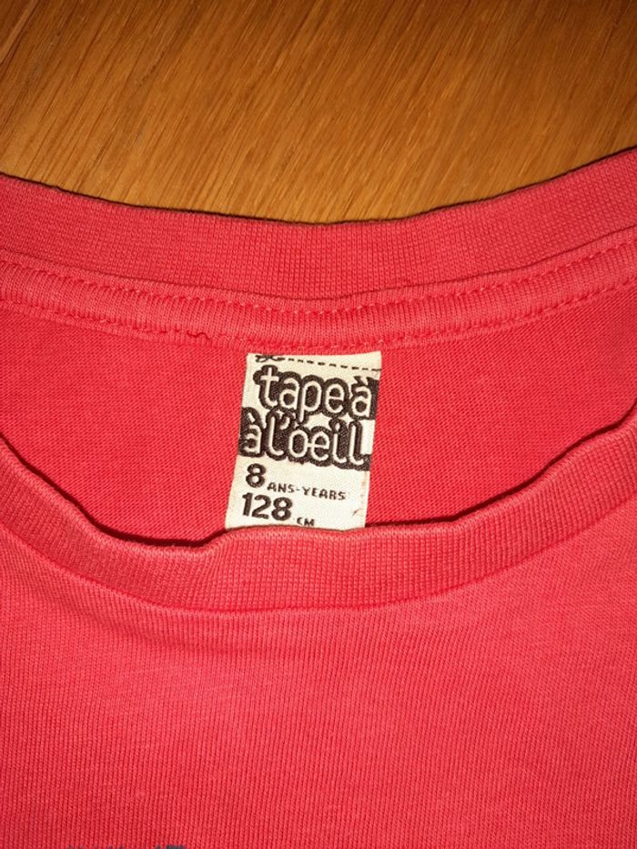 T-shirt manches courtes Tape à l'œil 8 ans - photo numéro 3